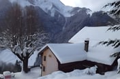 Alps Chalet for Big Group with Sauna & Yoga Terrace