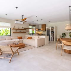 Spacious Villa With Refined Natural Textures