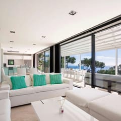 Elegant Seaview Villa Near Portals Marina