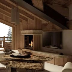 Refined Mountain Apartment With Terraces