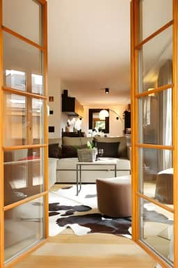 Designed flat Right next to the slopes and village