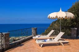 Panoramic Sea View Villa with Hot Tub & Terraces