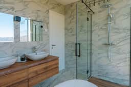 Luxury Seafront Villa with Infinity Pool & Sauna