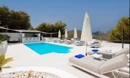 Luxury Mountain View Villa In Ibiza