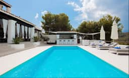 Luxury Mountain View Villa In Ibiza