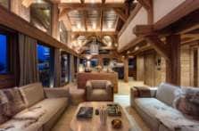 Elegant Ski Chalet with Mountain Views