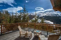 Traditional Chalet With Panoramic Peak Views