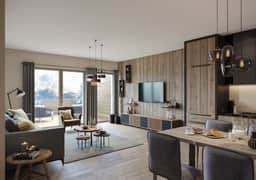 Sunny Terrace Apartment Near Méribel Slopes - Image 3