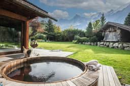 Luxury Alpine Chalet With Pool Views - Image 4