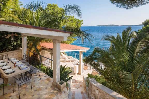 Bright Waterfront Villa With Balconies - Image 1