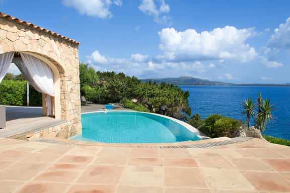 Mediterranean Seafront Villa With Gym and Games - Image 1