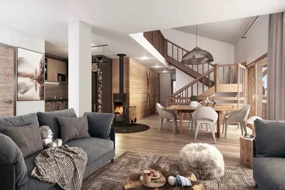 Sunny Terrace Apartment Near Méribel Slopes - Image 1