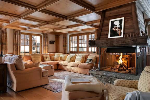Elegant Courchevel Chalet With Mountain Views - Image 1