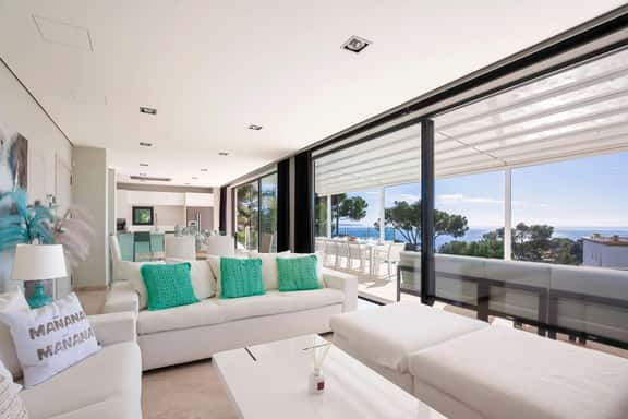 Elegant Seaview Villa Near Portals Marina - Image 1