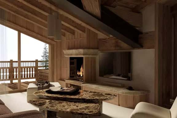 Refined Mountain Apartment With Terraces - Image 1