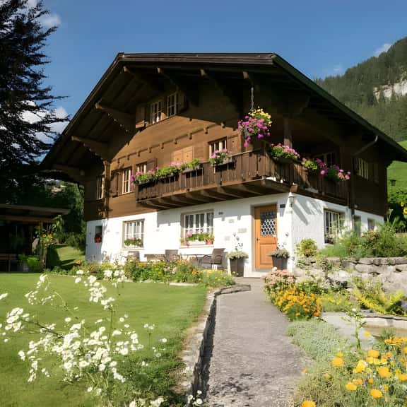 Gstaad Duplex Flat - Amazing Lake Chalet with pond - Image 1