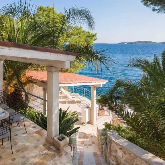 Bright Waterfront Villa With Balconies - Image 1