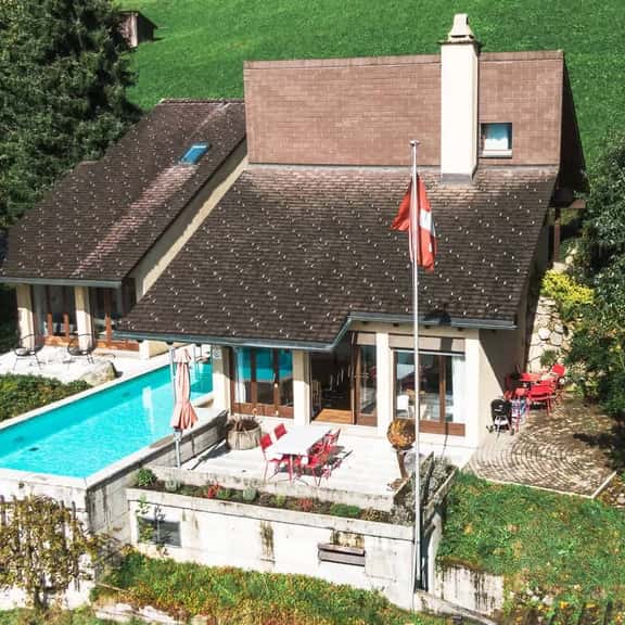 Panoramic Lake Lucerne Pool Retreat - Image 1