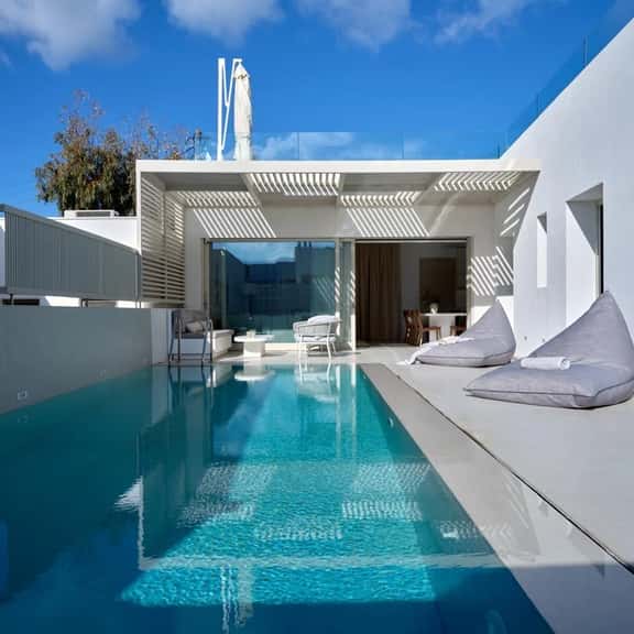 Stylish Coastal Retreat With Pool - Image 1