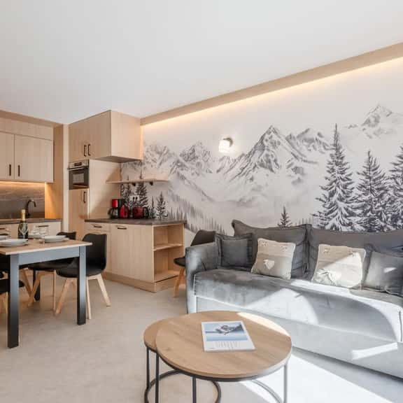 Modern Alpine Apartment Near Village Center - Image 1