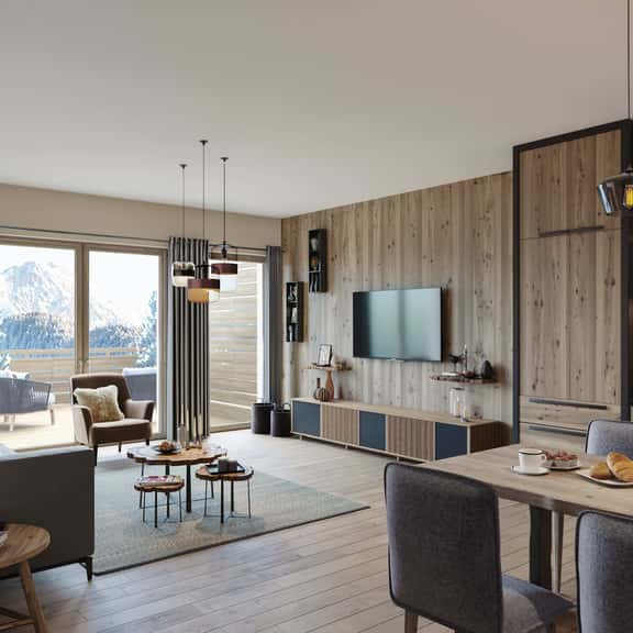 Cozy Méribel Apartment With Private Balcony - Image 1