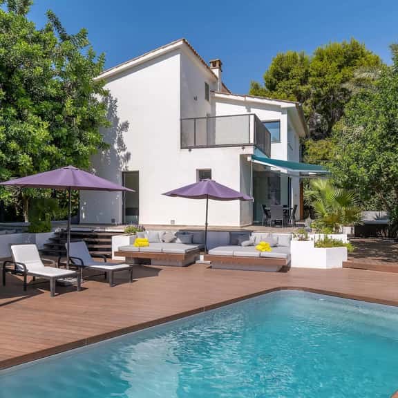 Mediterranean Retreat With Pool and Fireplace - Image 1