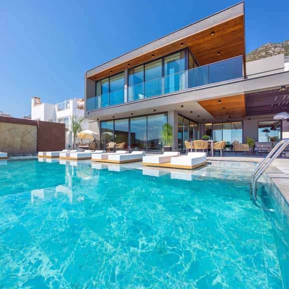 Kalkan Villa With Pool and Terrace - Image 1