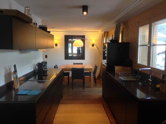 Designed flat Right next to the slopes and village