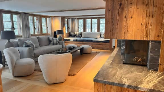 Chalet by the River in Gstaad With Sauna