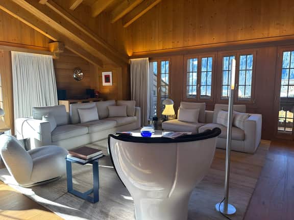 Premier 5BR Chalet with Fitness Room and Stunning Alpine Views