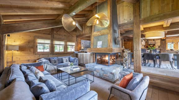 Historical Hillside Chalet in Megève
