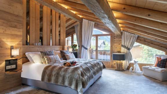 Historical Hillside Chalet in Megève