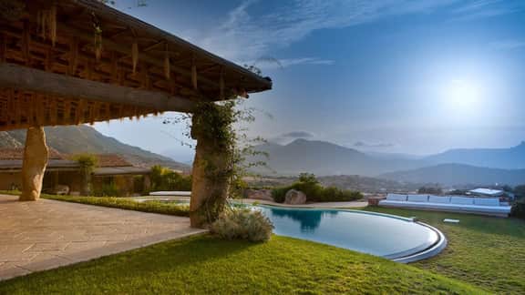 Exclusive Hillside Retreat With Pool and Terrace