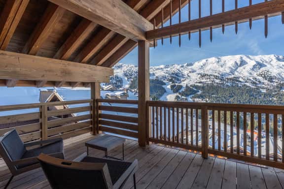 Cozy Alpine Duplex With Scenic Terraces