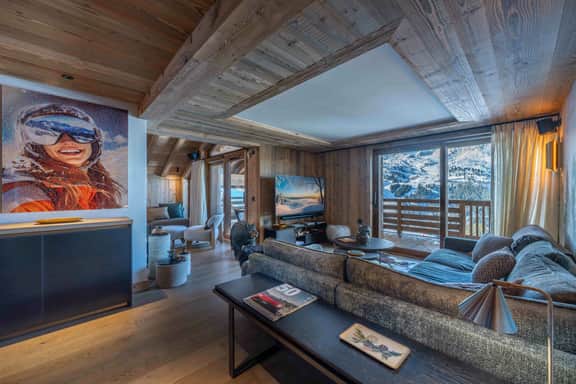 Cozy Alpine Duplex With Scenic Terraces