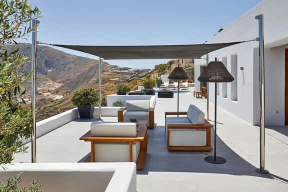 Modern Santorini Villa with Infinity Pool &Jacuzzi - Image 5
