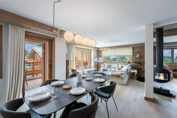 Refined Megève Duplex With Terrace Views - Image 5