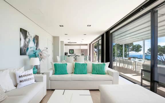 Elegant Seaview Villa Near Portals Marina - Image 3