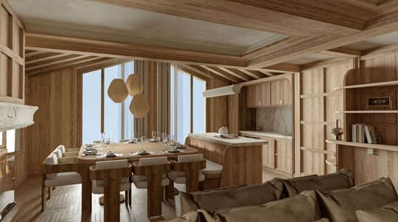 Luxurious Alpine Apartment With Fireplace Retreat - Image 2