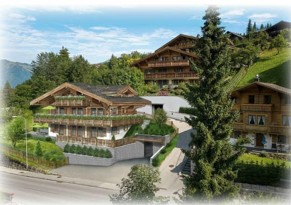 Alpine 3-Bedroom Chalet in Gstaad