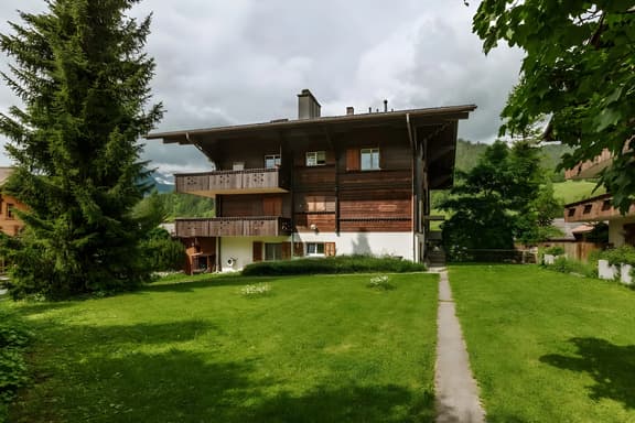 Gstaad Luxurious Flat With Terrace & Stunning Views