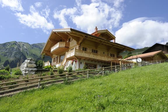 Mountain Top Chalet with fantastic views