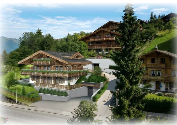 Alpine 3-Bedroom Chalet in Gstaad