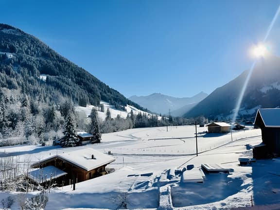 Beautifully Enveloped Romantic Chalet
