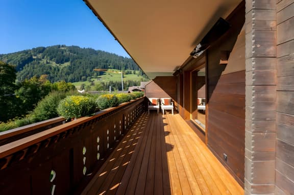 Apartment in the Heart of Gstaad Near Promenade