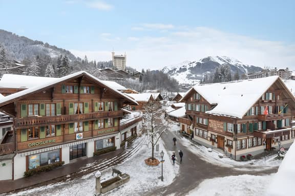 Modern Luxury Duplex In Central Gstaad