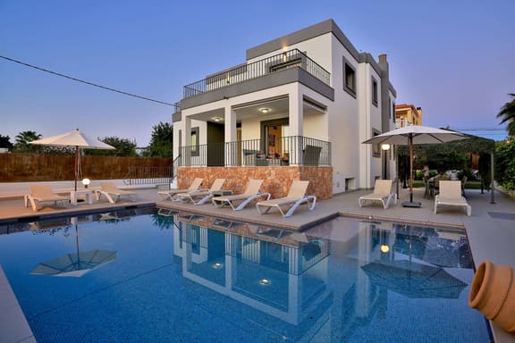 Contemporary Ibiza Home With Garden Views