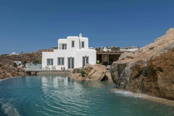 Panoramic Aegean Escape With Private Pool - Image 1