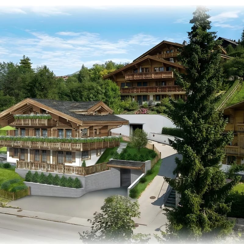 Alpine 3-Bedroom Chalet in Gstaad