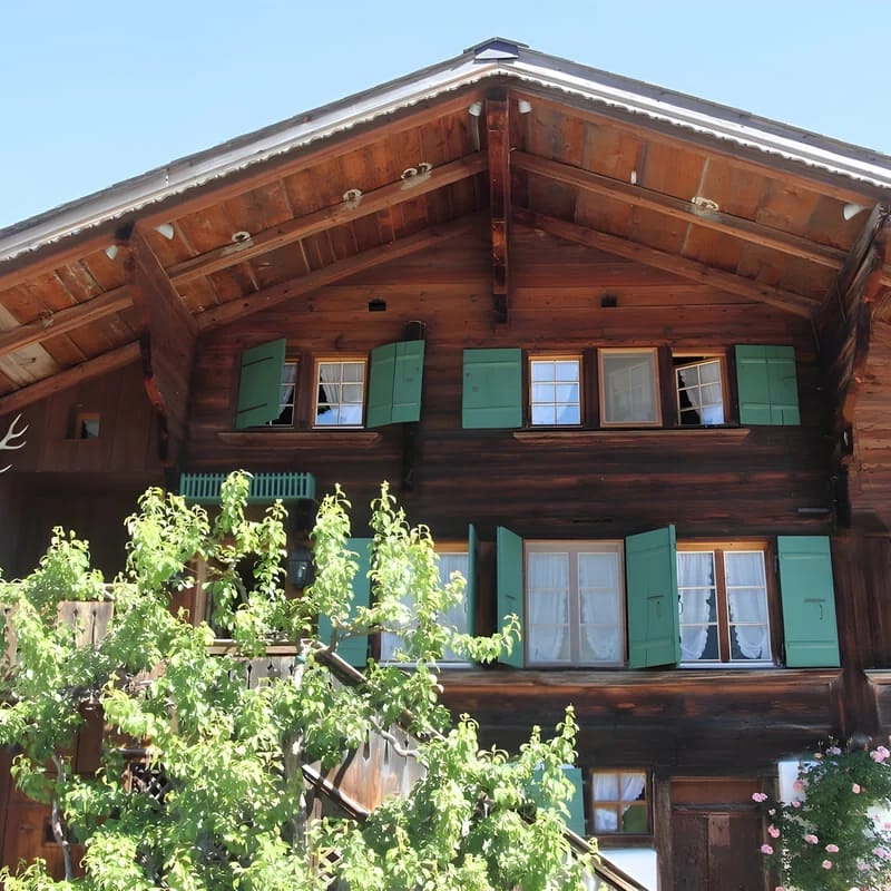 Greatly Renovated 400 Year Old Chalet near Gstaad